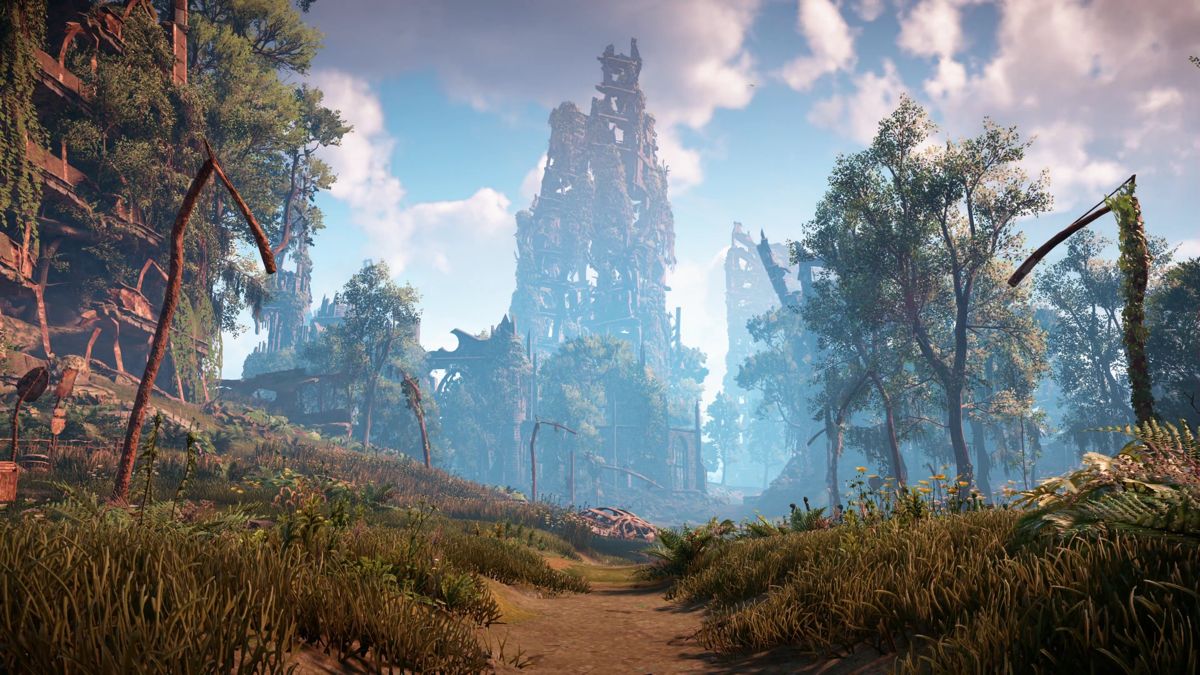 Horizon: Zero Dawn (PlayStation 4) screenshot: Beauty of nature