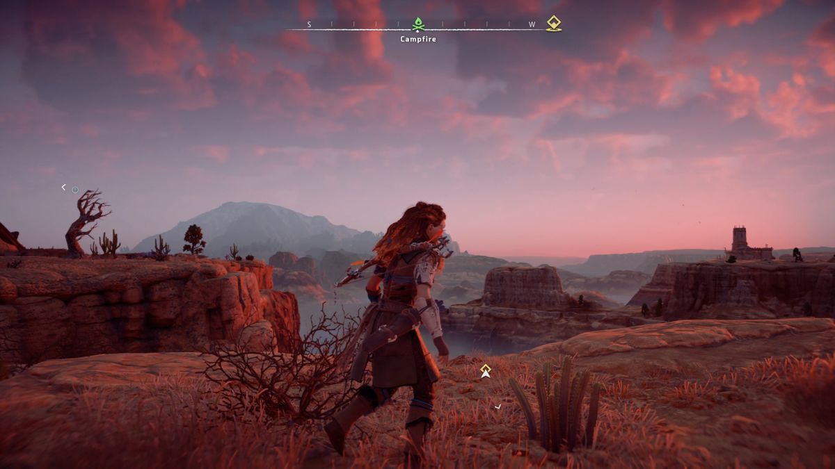 Horizon: Zero Dawn (PlayStation 4) screenshot: Walking in grass