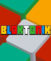 Bloktonik (J2ME) screenshot: Title Screen