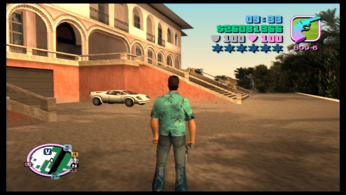 Grand Theft Auto: Vice City (PlayStation 3) screenshot: Mansion