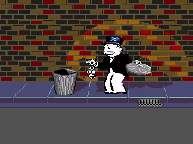 Monopoly (SNES) screenshot: Bankrupt!!!