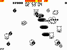 Psycho Pigs UXB (ZX Spectrum) screenshot: Accidentally killed myself