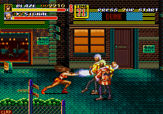 Streets of Rage 2 (Genesis) screenshot: Fireball