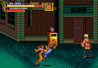 Streets of Rage 2 (Genesis) screenshot: Slap