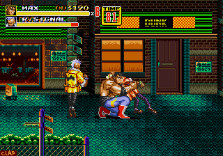 Streets of Rage 2 (Genesis) screenshot: Backbreaker