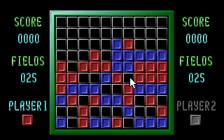 Magnetic (DOS) screenshot: Start of the game in Expert Mode