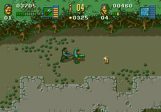 Soldiers of Fortune (Genesis) screenshot: A special power