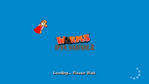 Worms: Open Warfare 2 (PSP) screenshot: Loading screen
