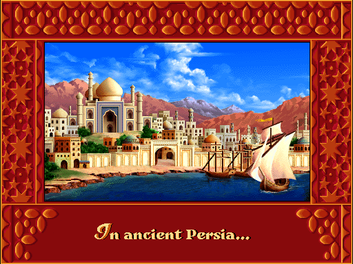 Prince of Persia 2: The Shadow & The Flame (Macintosh) screenshot: Once upon a time...