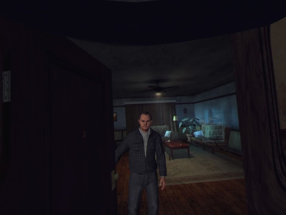 L.A. Noire: The VR Case Files (PlayStation 4) screenshot: Visiting the suspect's apartment