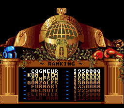 Screenshot of Best of the Best Championship Karate (Genesis, 1992 ...