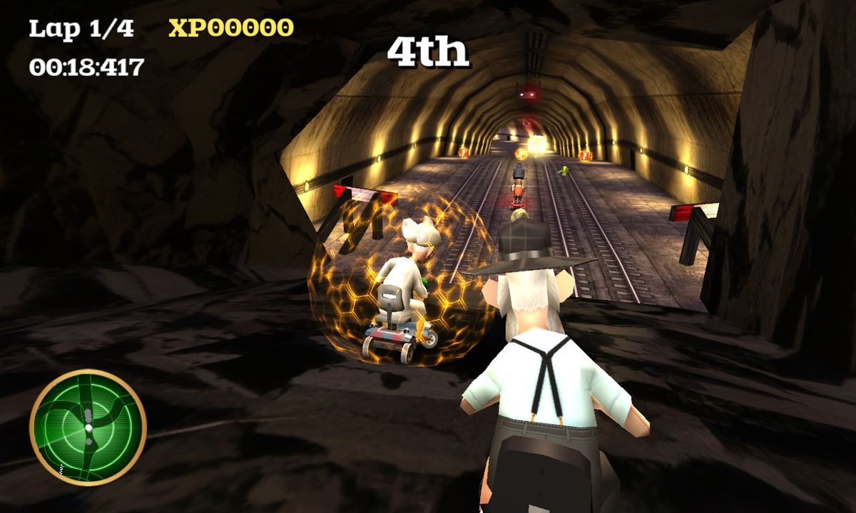 Coffin Dodgers (Windows) screenshot: Go to the tunnel