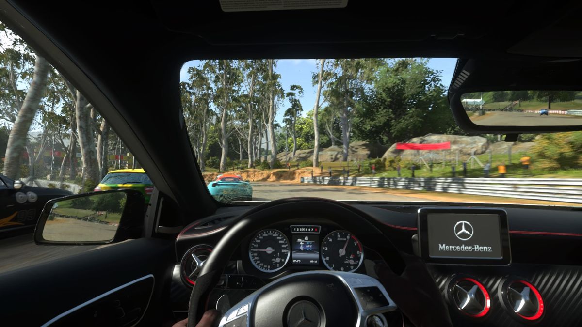 Driveclub (PlayStation 4) screenshot: Cabin view