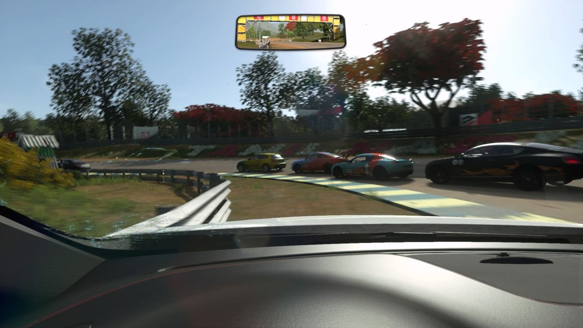 Driveclub (PlayStation 4) screenshot: Window view