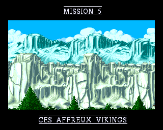 Cannon Fodder (Amiga) screenshot: Ice level