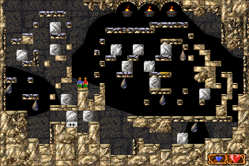 Quadrax (DOS) screenshot: Level 30