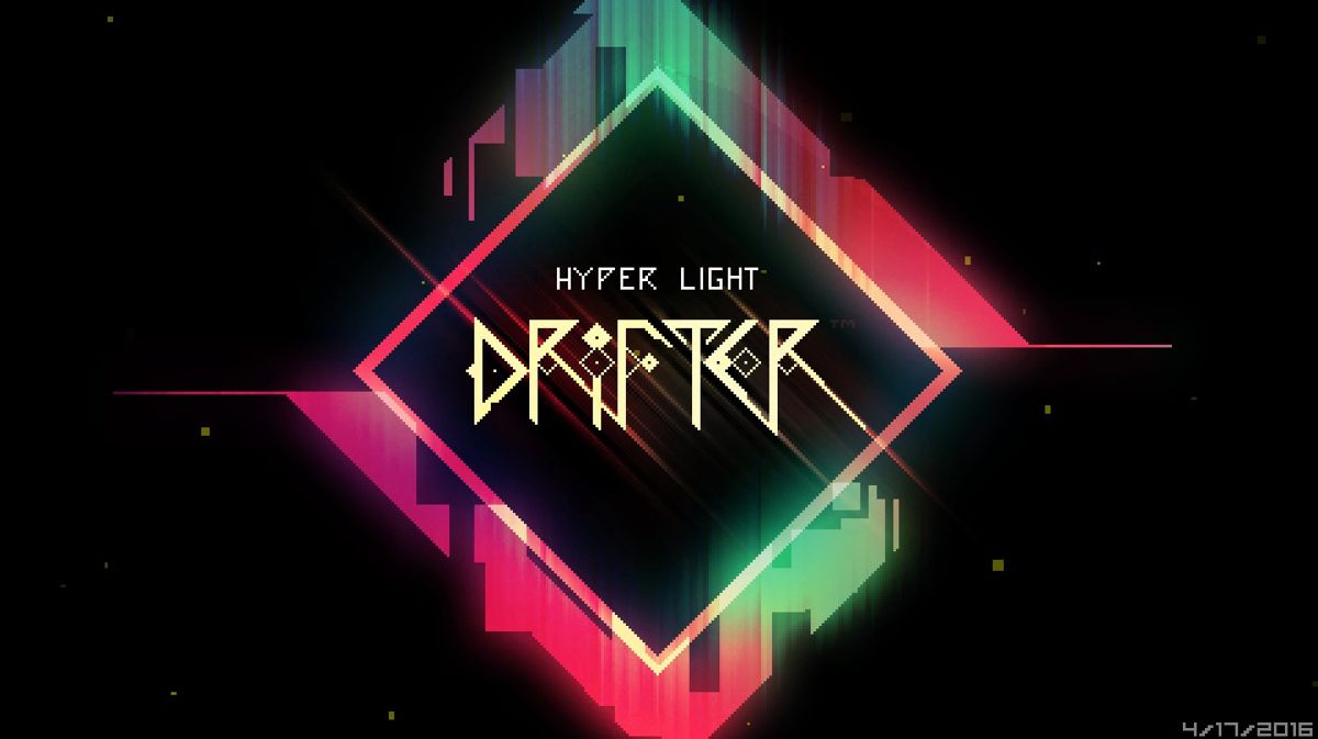 Hyper Light Drifter (Macintosh) screenshot: Title Screen