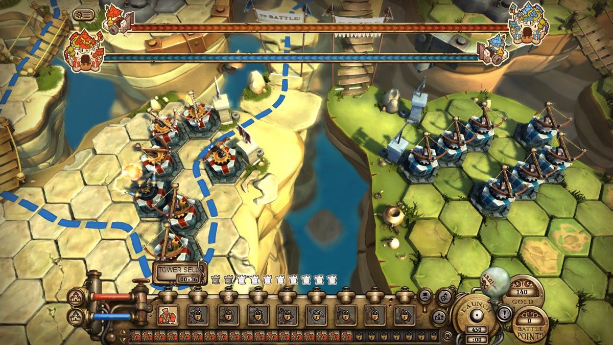 Tower Wars (Windows) screenshot: Towers