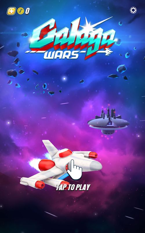 Screenshot of Galaga: Wars (Android, 2016) - MobyGames