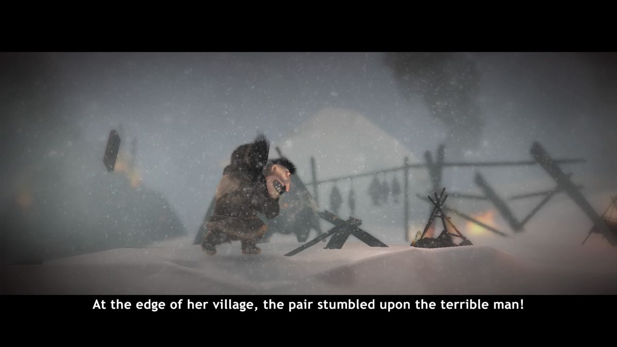 Never Alone (Kisima Innitchuna) (PlayStation 4) screenshot: Terrible man