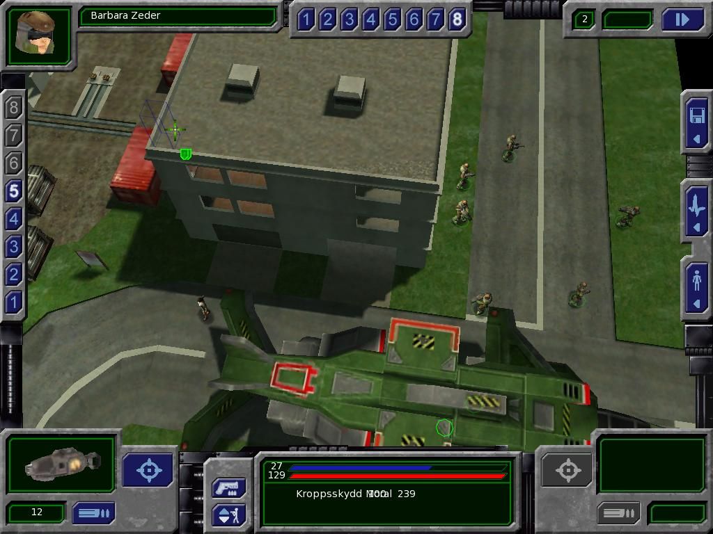 UFO: Alien Invasion (Windows) screenshot: Preparing to fight off the alien attack.