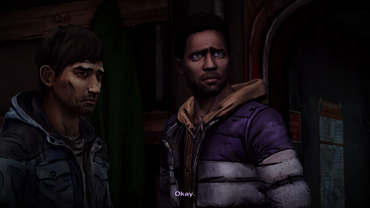 The Walking Dead: Michonne (Windows) screenshot: Episode 2 - Temporary alliance
