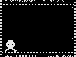 Bubble Bugs (ZX81) screenshot: Lets save your base.