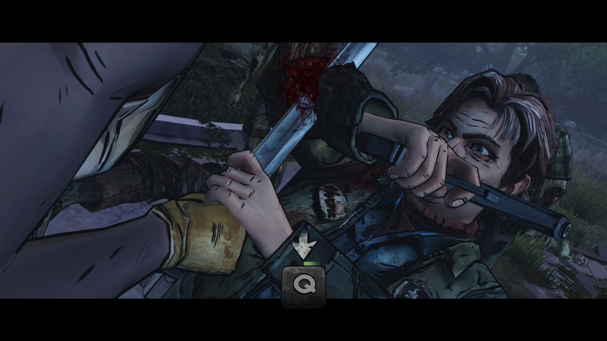 The Walking Dead: Michonne (Windows) screenshot: Episode 3 - Facing Norma head on
