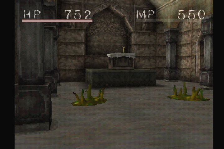 Shadow Tower (PlayStation) screenshot: Mind the slime.