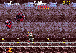 Shadow Dancer: The Secret of Shinobi (Genesis) screenshot: Boss #2