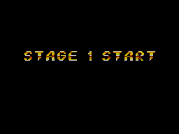 Streets of Rage 2 (SEGA Master System) screenshot: Stage 1 Start
