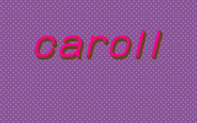 Screenshot of Caroll (PC-98, 1990) - MobyGames