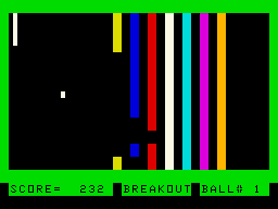 Screenshot of Micro Games (TRS-80 MC-10, 1983) - MobyGames