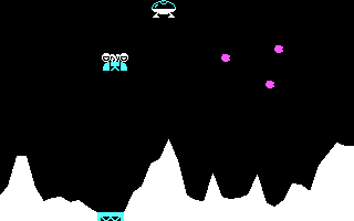 Lunar Take (DOS) screenshot: Level 2: In action