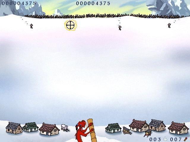 Disney's Arcade Frenzy (Windows) screenshot: Mu-Shoot Mini Game.