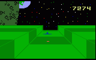 Star Strike (Intellivision) screenshot: Flying low