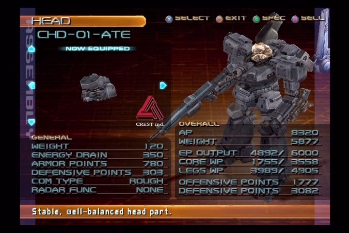 Armored Core 3 (2002) - MobyGames