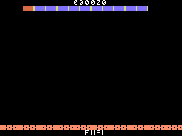 Super Cobra (ColecoVision) screenshot: Title screen