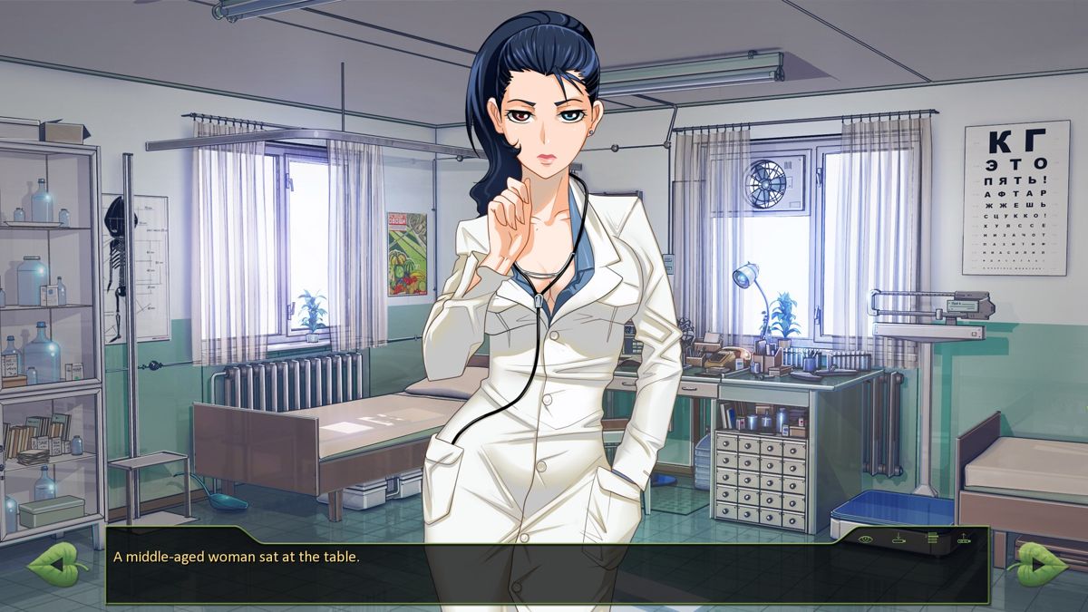 Everlasting Summer (Windows) screenshot: ...and I guess no one would mind having THAT as a nurse.