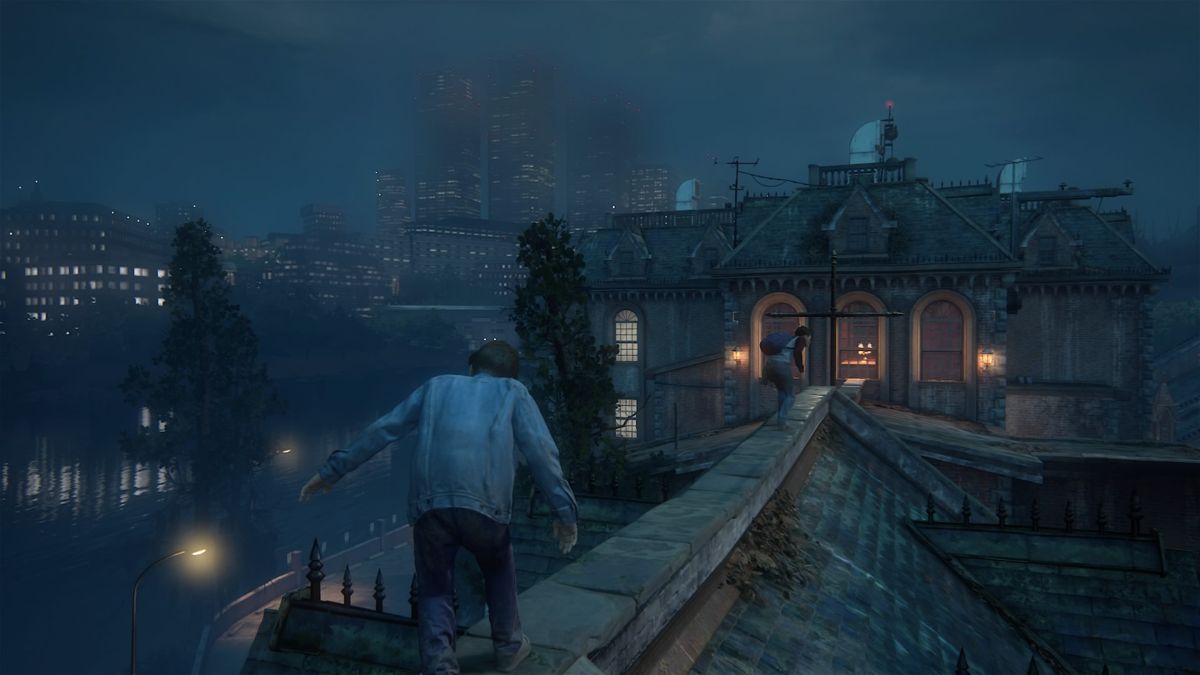 Uncharted 4: A Thief's End (PlayStation 4) screenshot: Leaving the orphanage with your brother