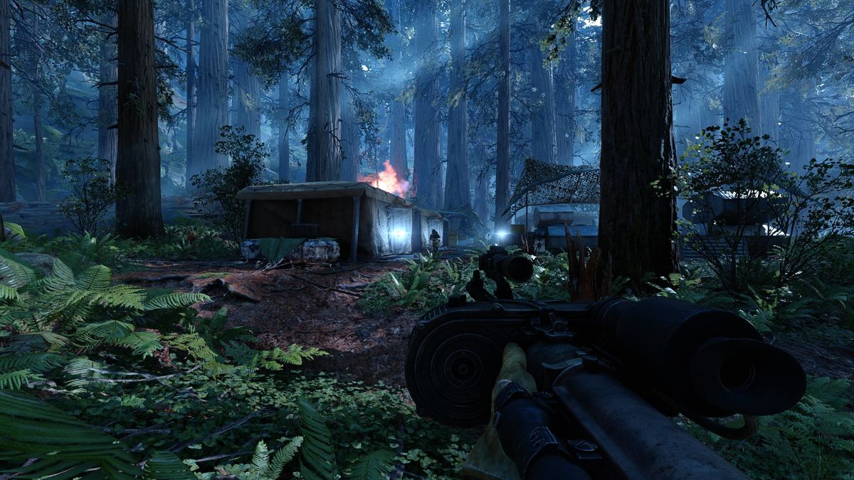 Star Wars: Battlefront (Windows) screenshot: We should have picked a different location for the picnic.