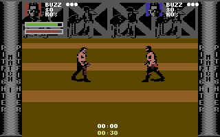 Pit-Fighter (Commodore 64) screenshot: Fight!