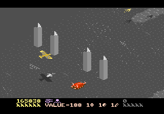 Desert Falcon (Atari 7800) screenshot: Wow! What a colorful game!