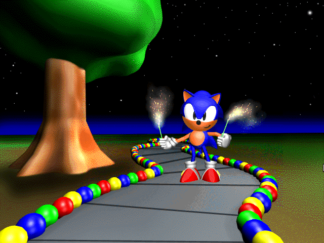 Sonic's Schoolhouse (Windows 3.x) screenshot: Lesson finished