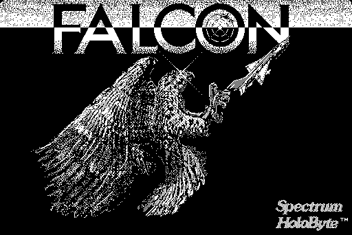 Falcon (Macintosh) screenshot: Title