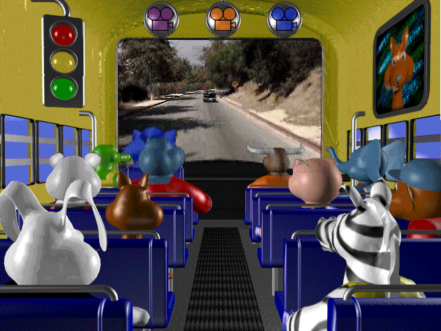Sonic's Schoolhouse (Windows 3.x) screenshot: Where are we going?