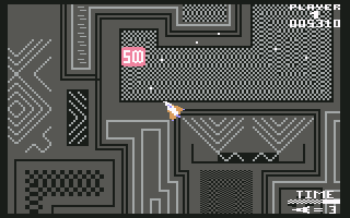 Space Pilot 2 (Commodore 64) screenshot: Extra points!
