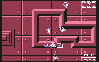 Space Pilot 2 (Commodore 64) screenshot: Third stage
