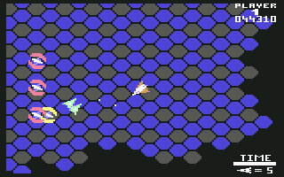 Space Pilot 2 (Commodore 64) screenshot: Fourth stage