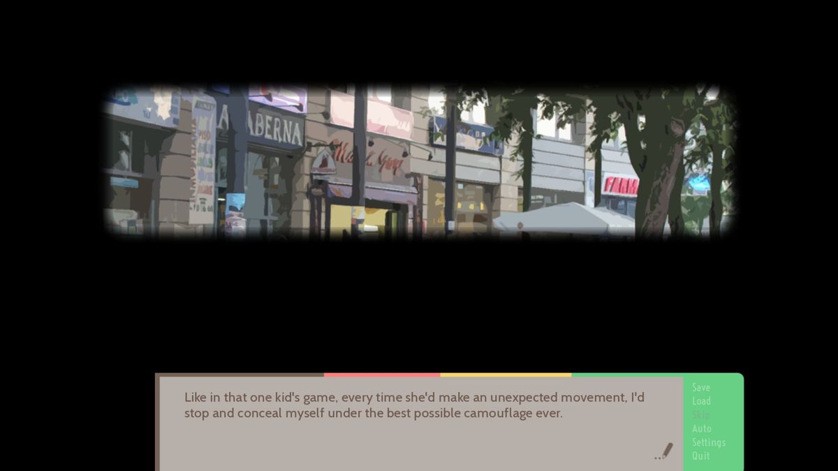 One Thousand Lies (Windows) screenshot: Is this image taken from inside a mail box or something!!